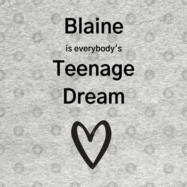 Glee/Blaine/Teenage by Said with wit